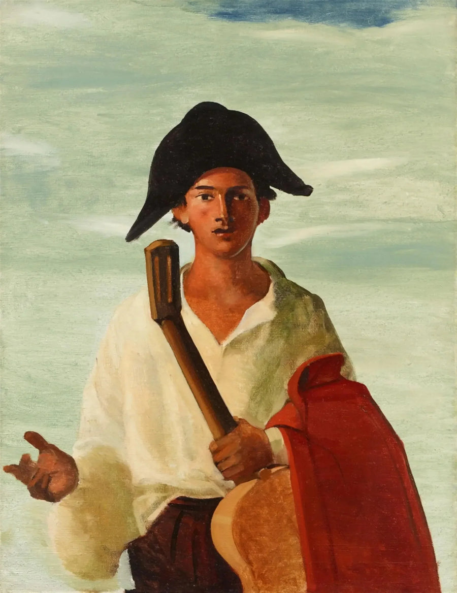 Arlekiini soittaa kitaraa - André Derain