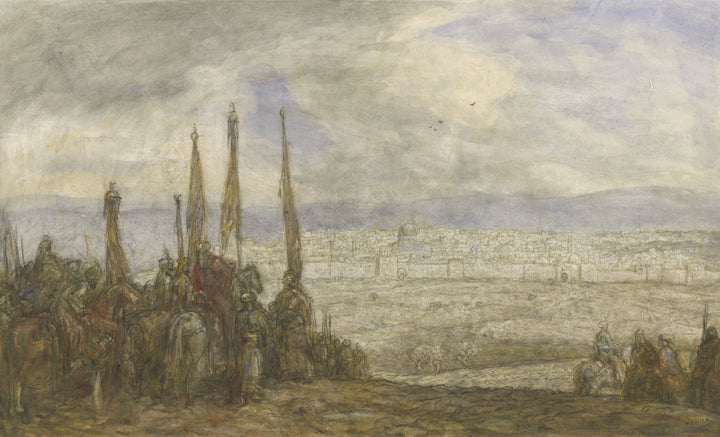 Turkin armeija Jerusalemin edessä - Marius Bauer
