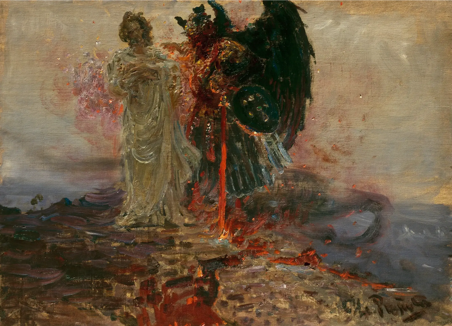 Minun takanani, Saatana - Ilya Repin