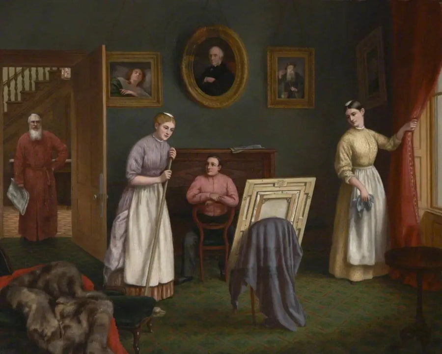 Taiteilija työpajassaan - Fitz Henry Lane