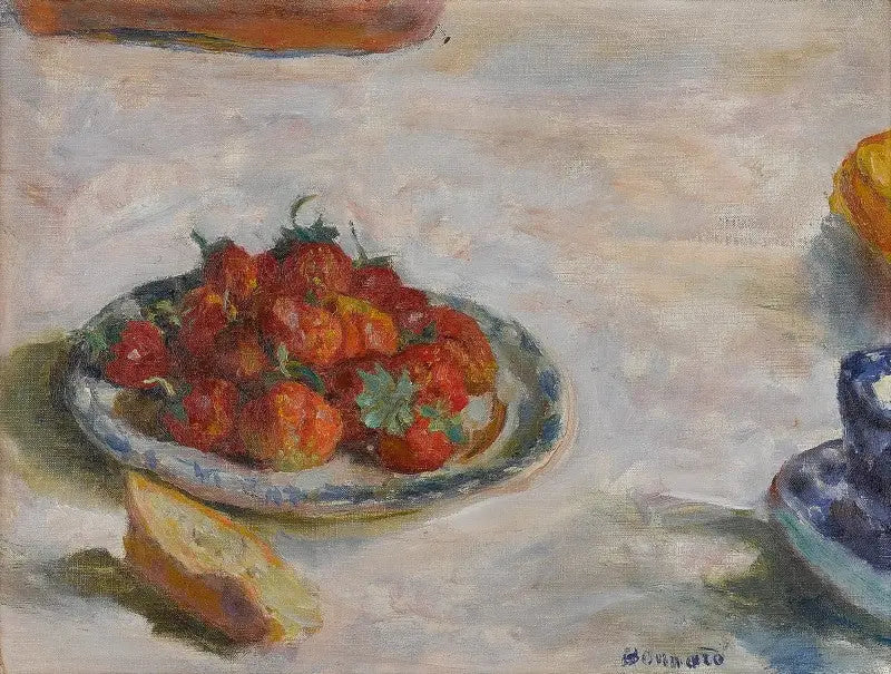 Mansikkalautanen - Pierre Bonnard
