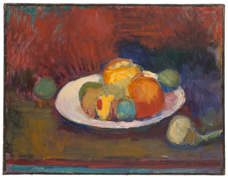 Hedelmät lautasella - Henri Matisse