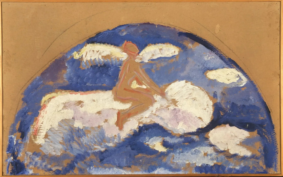 Istuen pilvellä - Edvard Munch