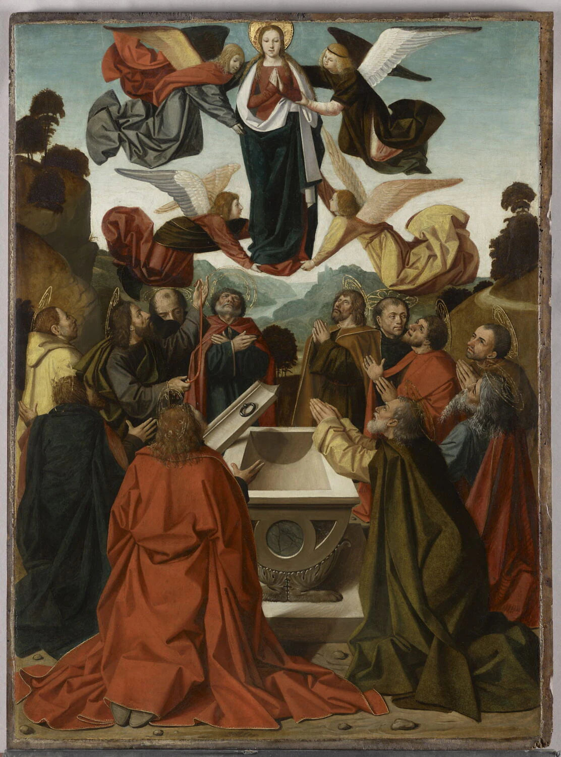 L'Assomption (avers) - Bernardino Simondi