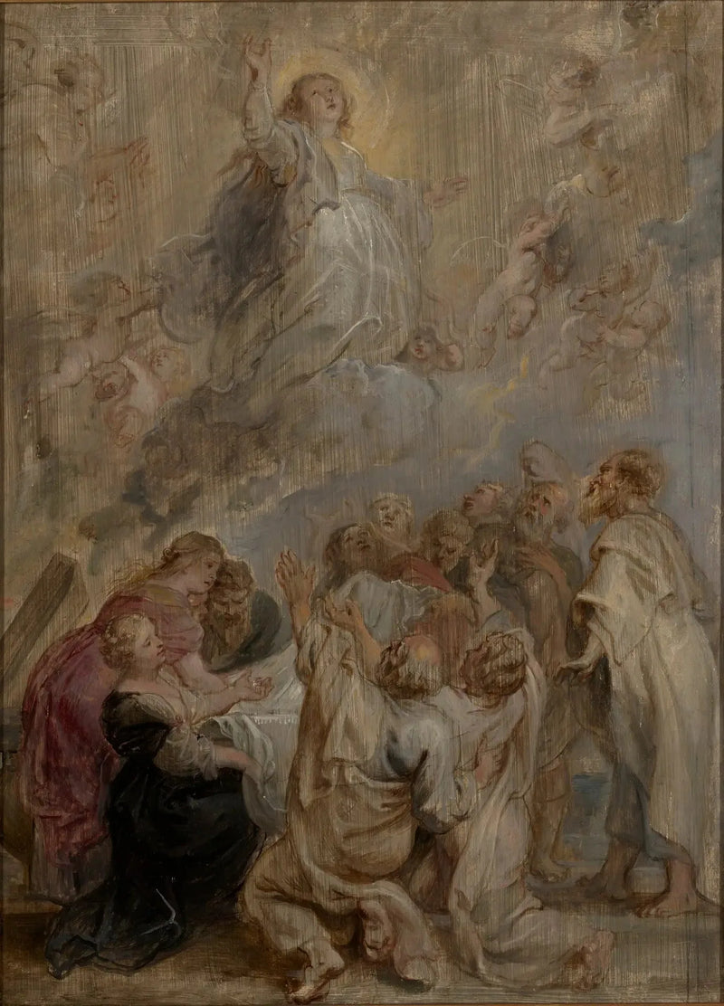 Neitsyt Marian taivaaseenastuminen - Peter Paul Rubens