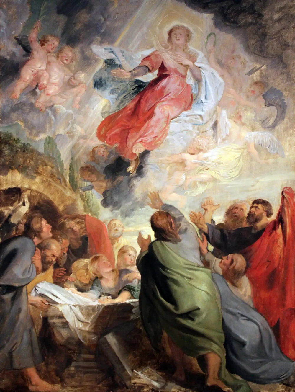 Assomption de Marie - Peter Paul Rubens image 1 reproduction de peinture à l’huile