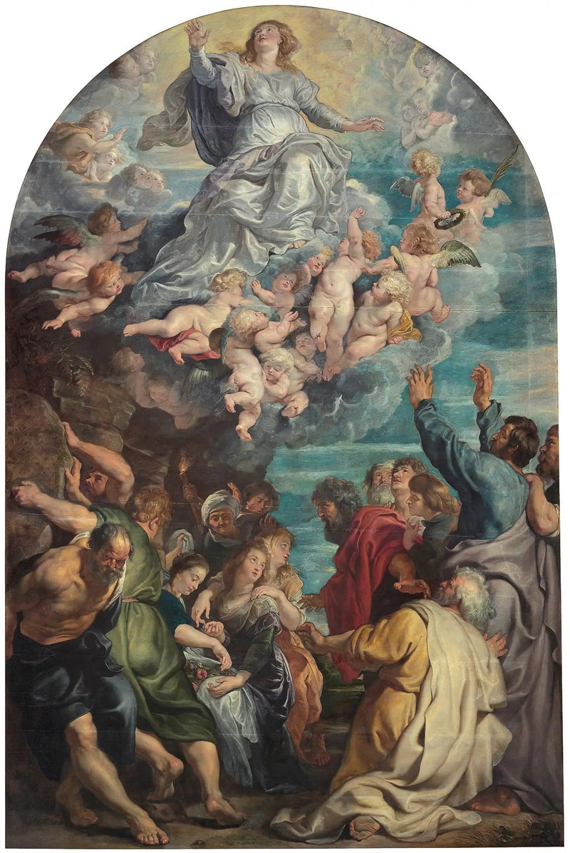 Marian taivaanastuminen - Peter Paul Rubens