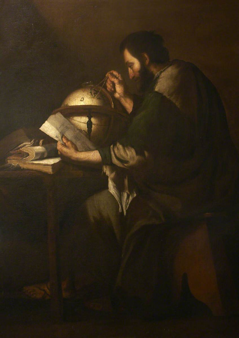 Astronomi toimistossaan - Jusepe de Ribera