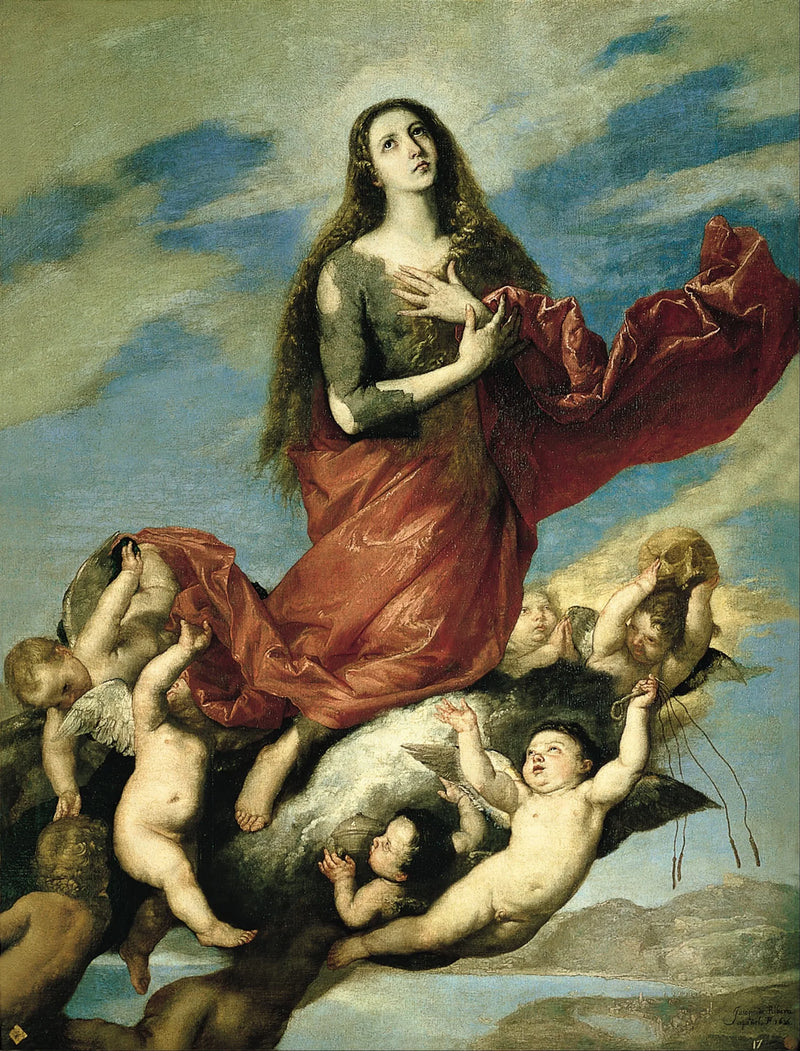 Magdalena Magdalena, teos José de Ribera - Jusepe de Ribera