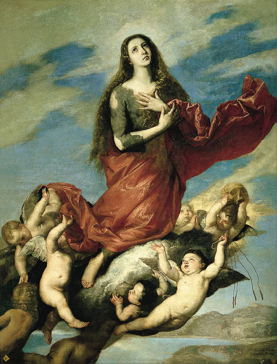 Magdalena Magdalena, teos José de Ribera - Jusepe de Ribera