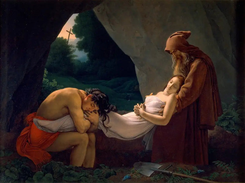 Atala hautaan vietävänä - Anne-Louis Girodet