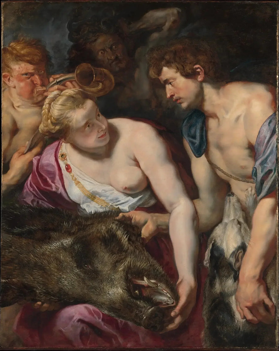Atalante ja Méléagre - Peter Paul Rubens