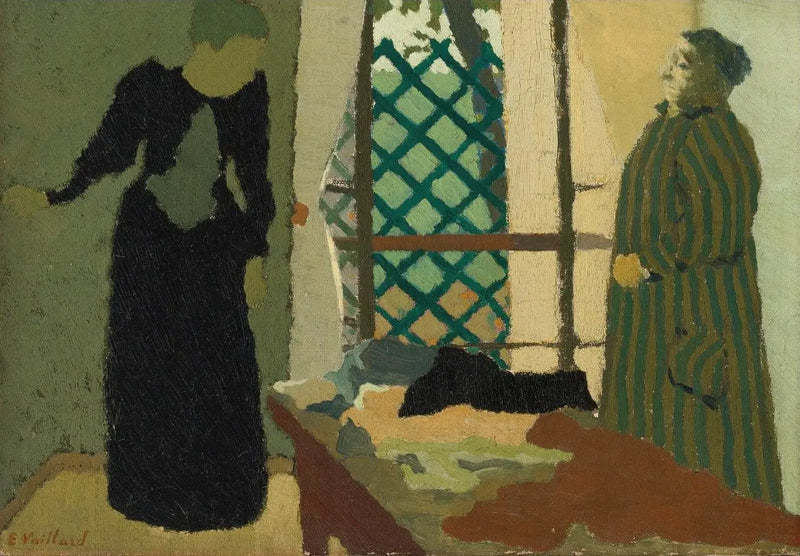 Madame Vuillardin muotipaja - Édouard Vuillard