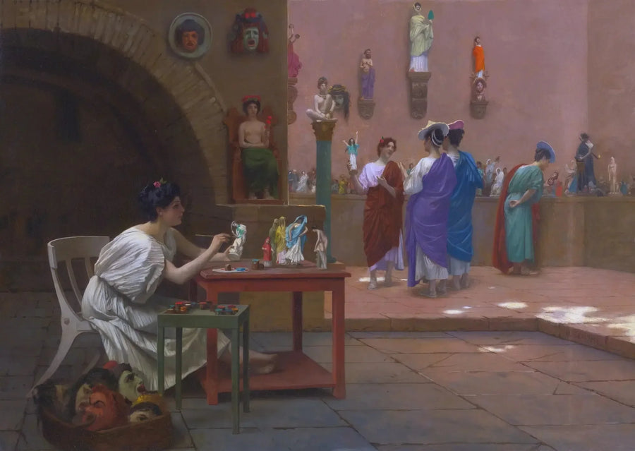 Tanagran ateljee - Jean-Léon Gérôme