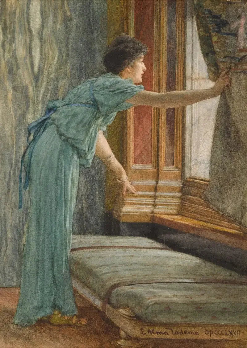Odotus (Epätoivoinen) - Lawrence Alma-Tadema