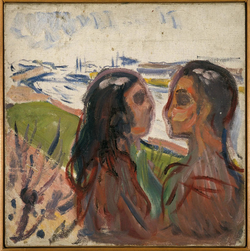 Vetovoima maisemassa - Edvard Munch