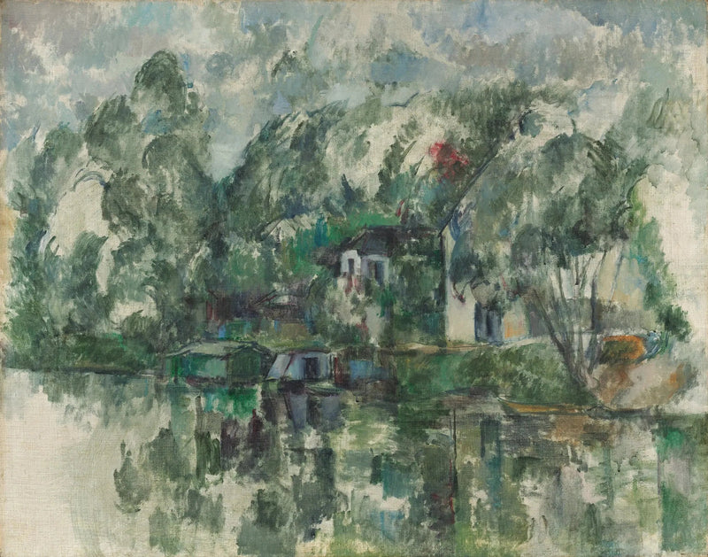 Veden äärellä - Paul Cézanne