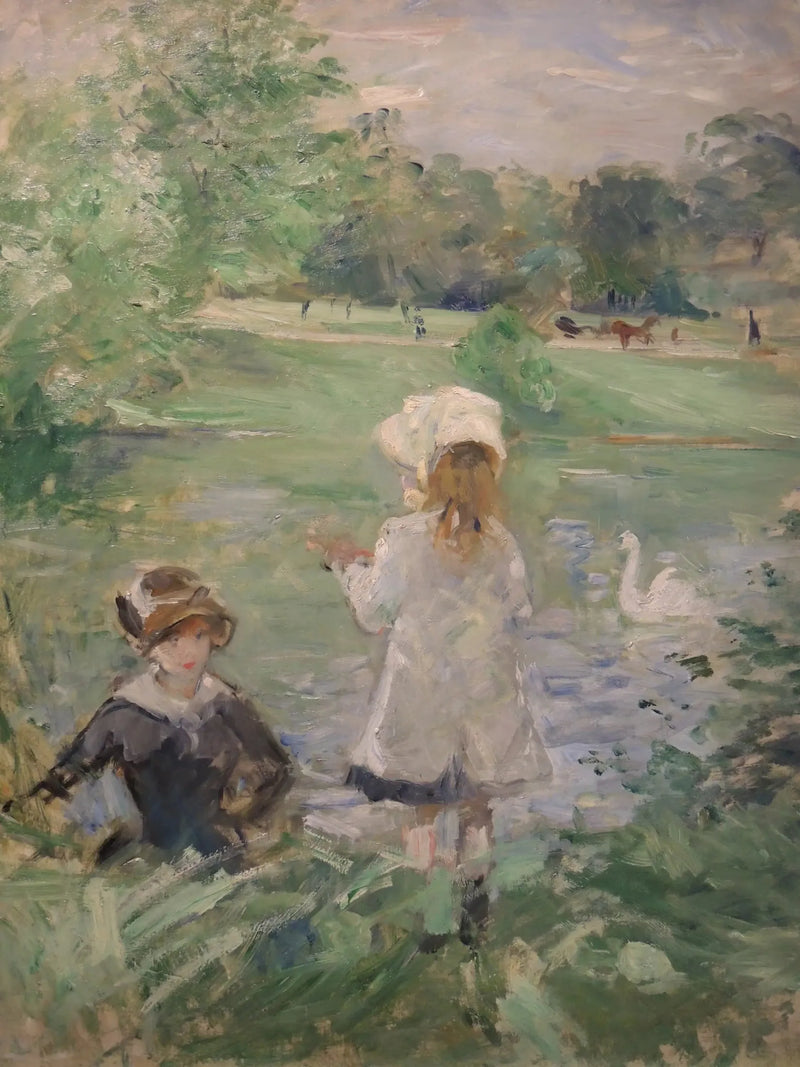 Järven rannalla - Berthe Morisot