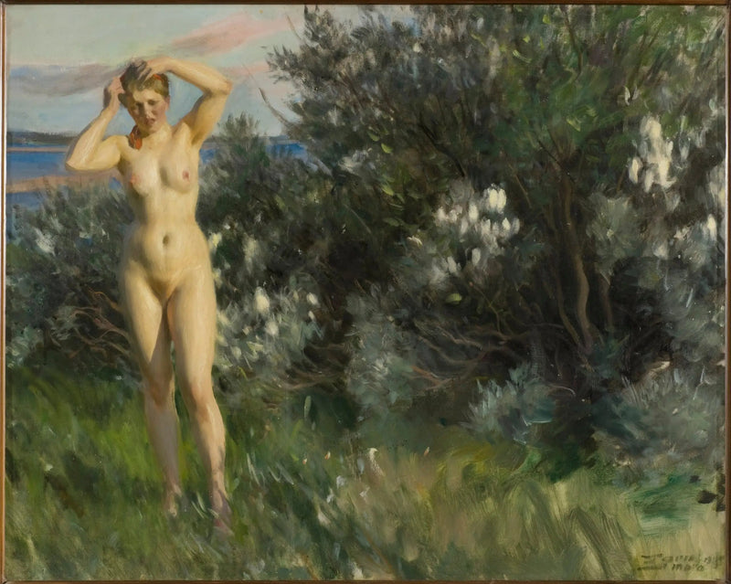 Siljan järven rannalla - Anders Zorn