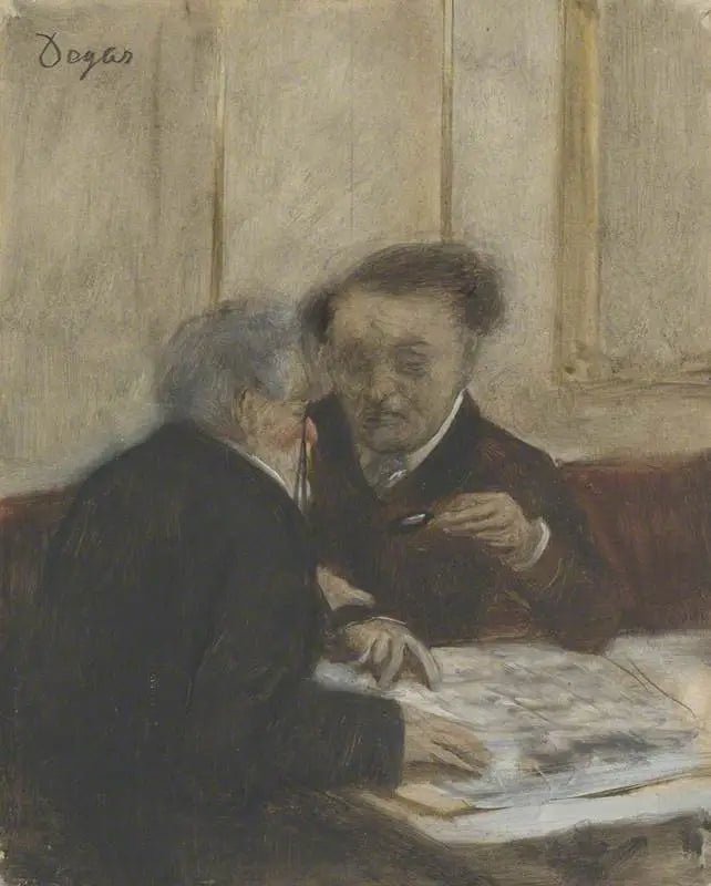 Café Châteaudun - Edgar Degas