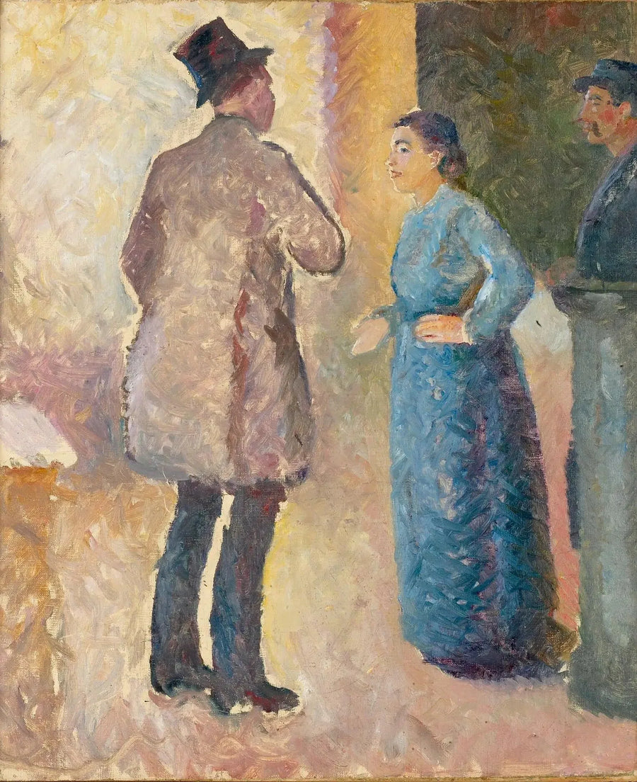 Kahvilassa - Edvard Munch