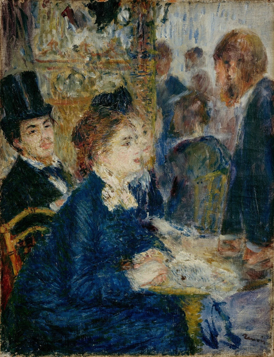 Kahvilassa - Pierre-Auguste Renoir