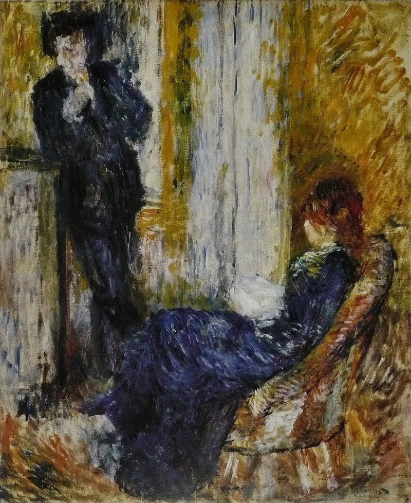 Takka nurkassa - Pierre-Auguste Renoir