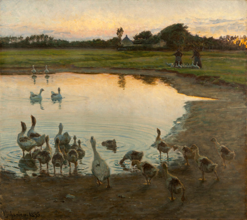 Auringonlaskun aikaan - Viggo Johansen