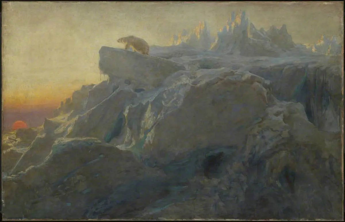 Au-delà des traces de l’homme - Briton Rivière - Alpha Reproduction