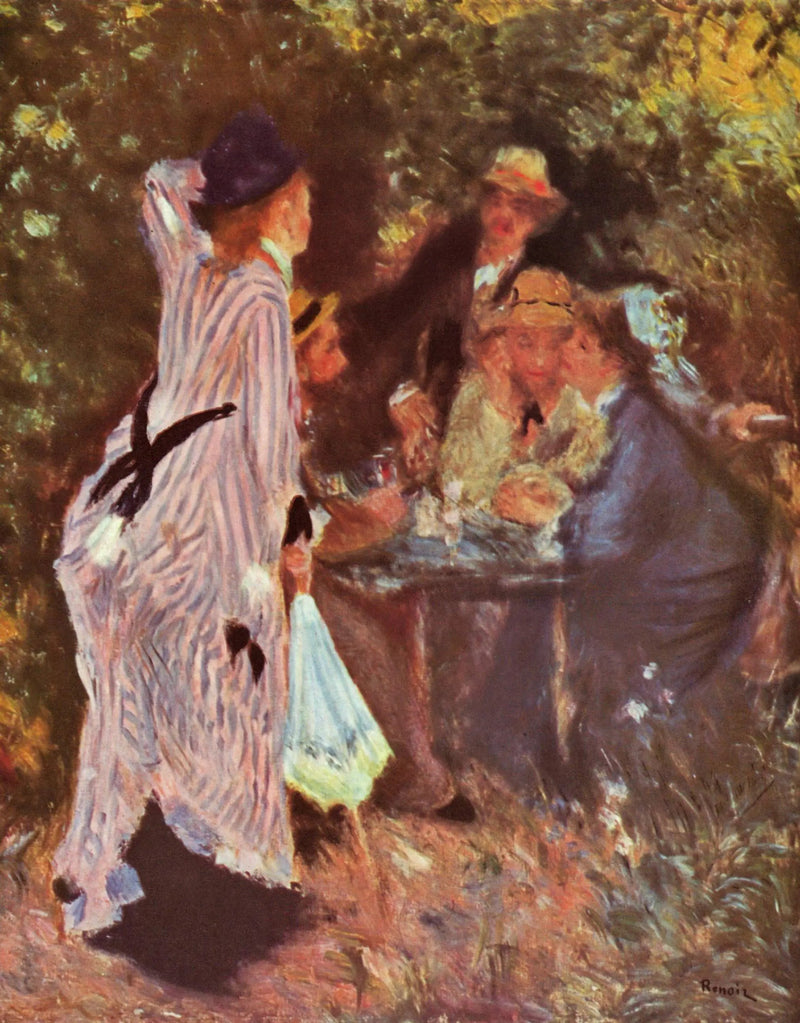 Puutarhassa - Pierre-Auguste Renoir
