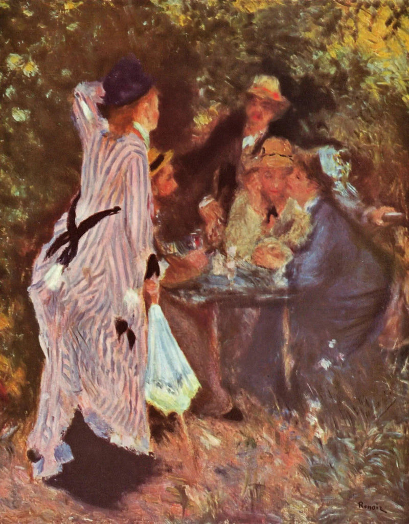 Puutarhassa - Pierre-Auguste Renoir