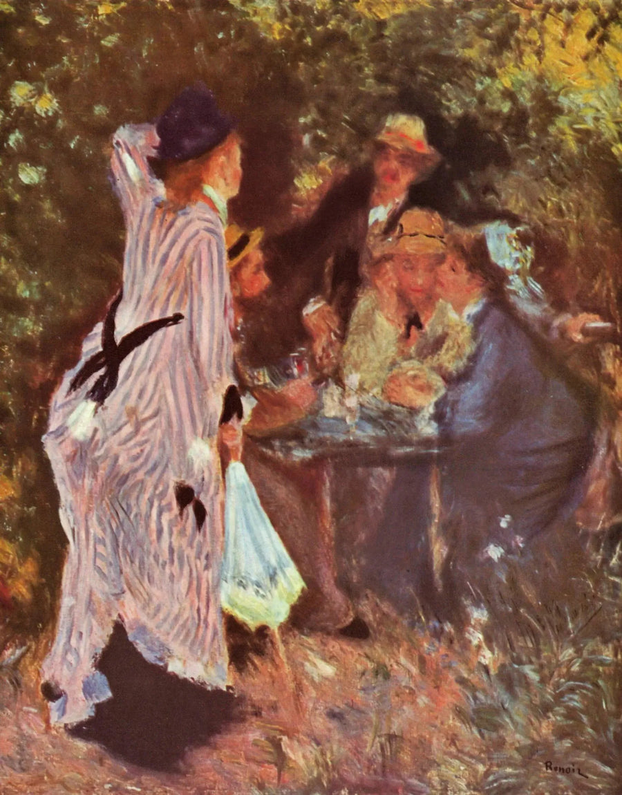 Puutarhassa - Pierre-Auguste Renoir