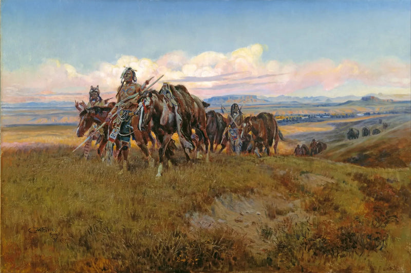Vihollisen maassa - Charles Marion Russell