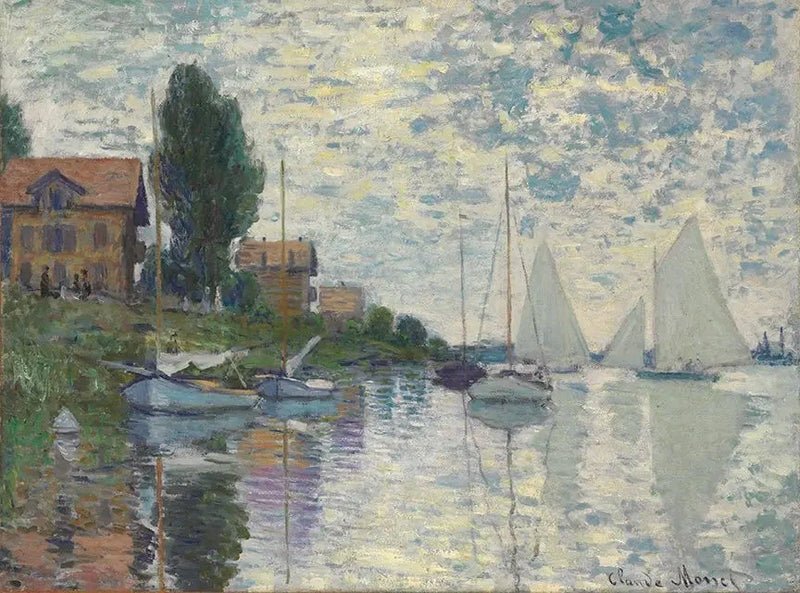 Petit-Gennevilliersissä W337 - Claude Monet
