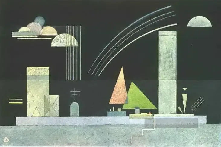 Lepäämässä - Vassily Kandinsky