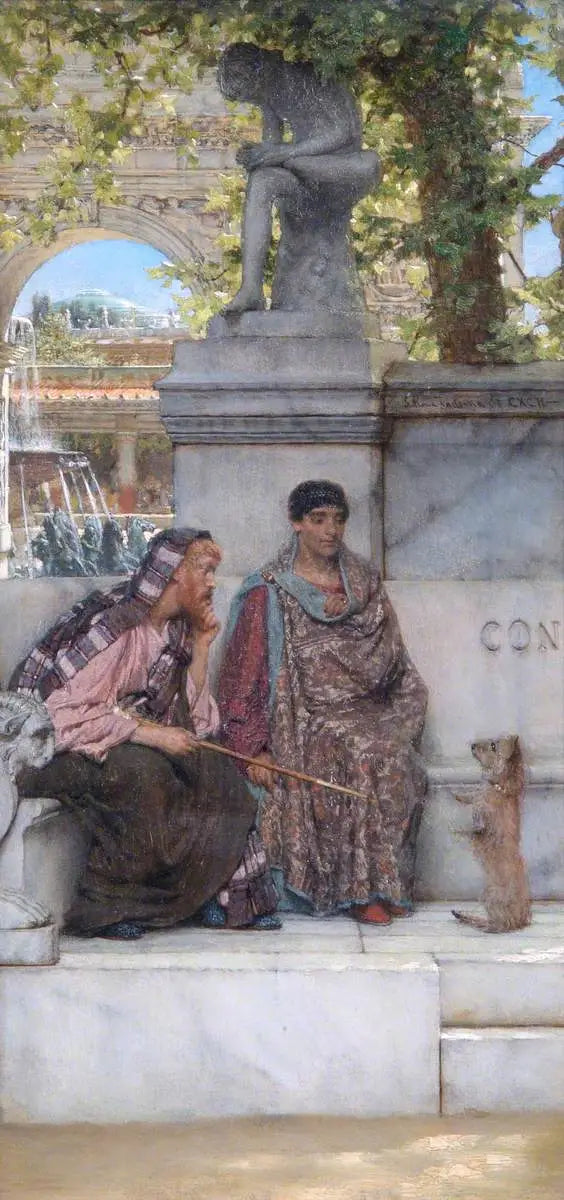 Konstantinuksen aikakaudella - Lawrence Alma-Tadema