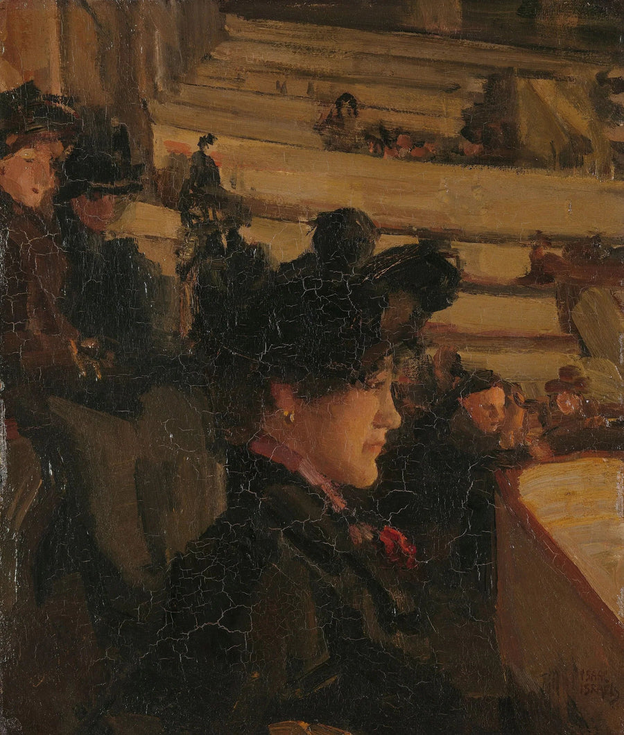 Teatterissa - Isaac Israels