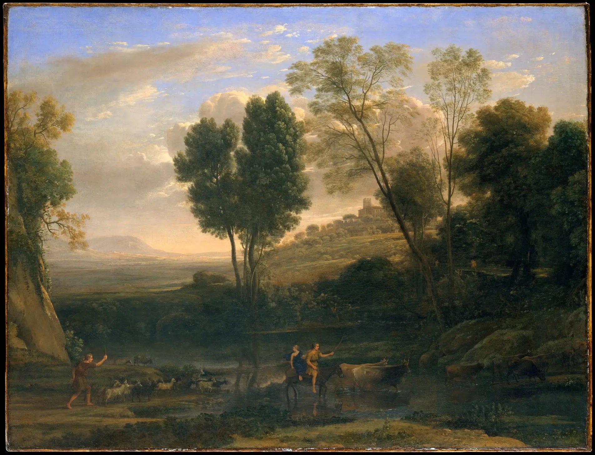 Aube - Claude Lorrain - Alpha Reproduction