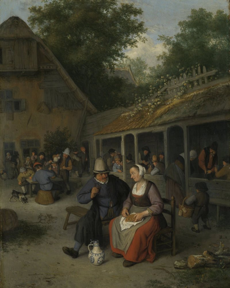 Auberge du fermier - Cornelis Dusart
