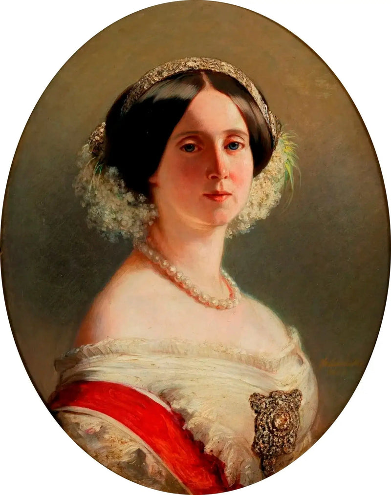 Augusta Saxe-Weimar, Preussin kuningatar ja Saksan keisarinna (1811-1890) - Franz Xaver Winterhalter