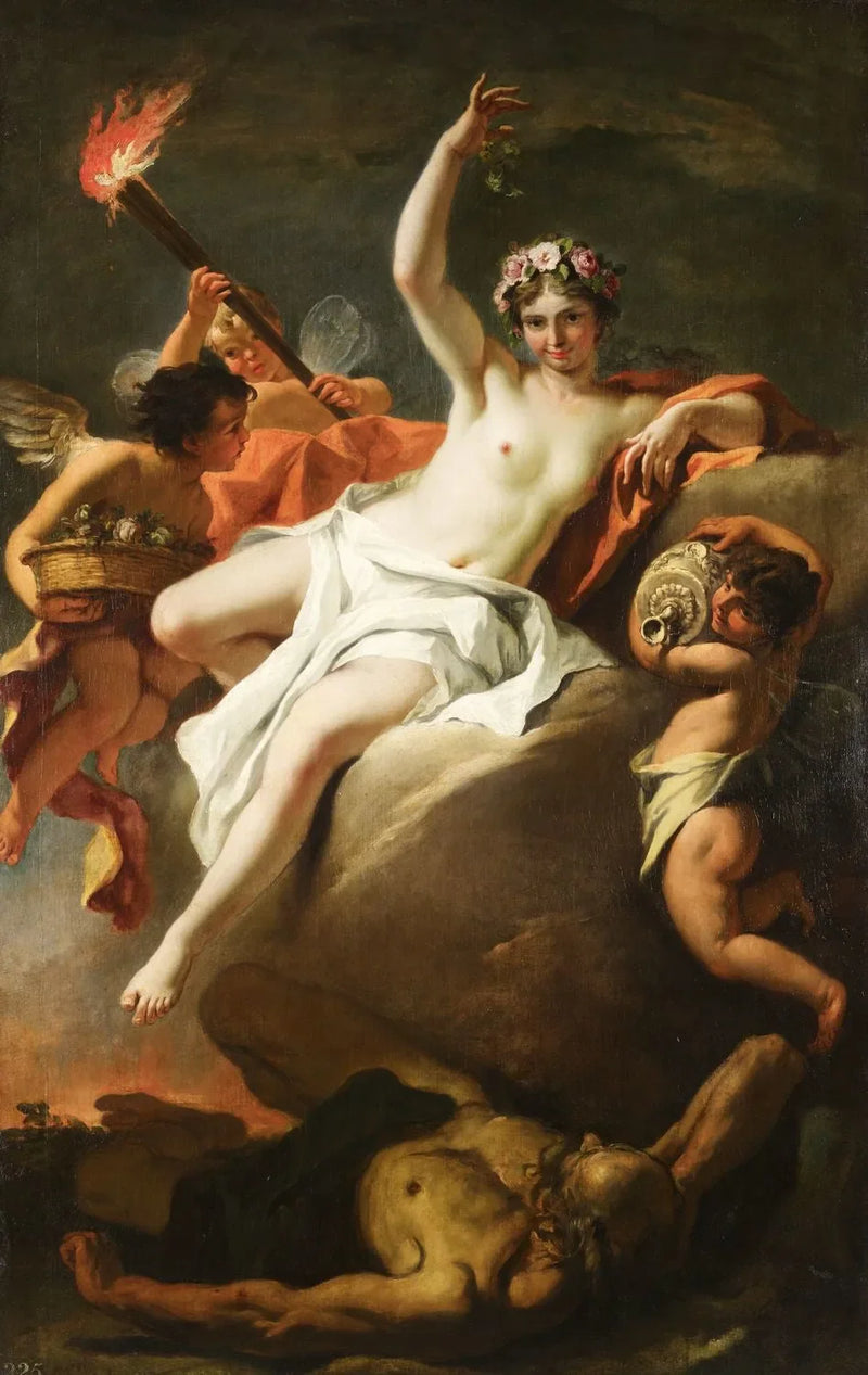 Aurore ja Tithon - Sebastiano Ricci