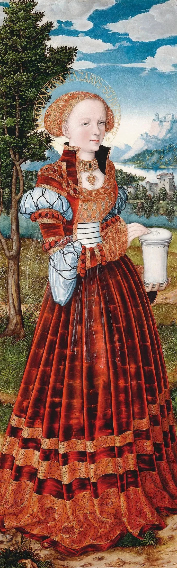 Autel de la Madeleine : Marie-Madeleine - Lucas Cranach vanhempi