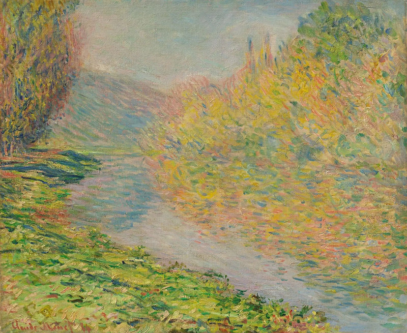 Syksy Jeufossessa - Claude Monet