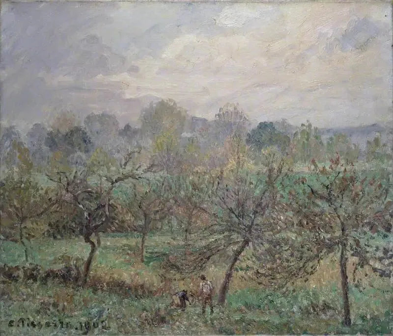 Syksy, Aamuhämy, Éragny-sur-Epte - Camille Pissarro