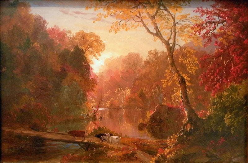 Syksy Pohjois-Amerikassa - Frederic Edwin Church