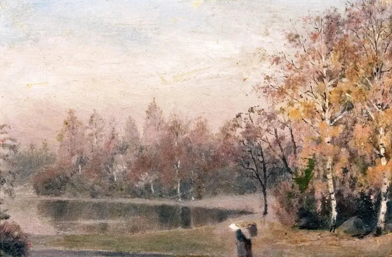 Syksy metsässä - Edvard Munch