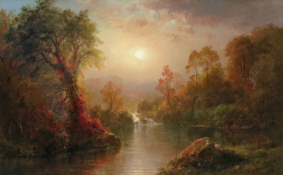 Syksy - Frederic Edwin Church
