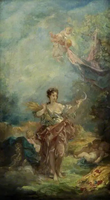 Syksy - Jean-Honoré Fragonard