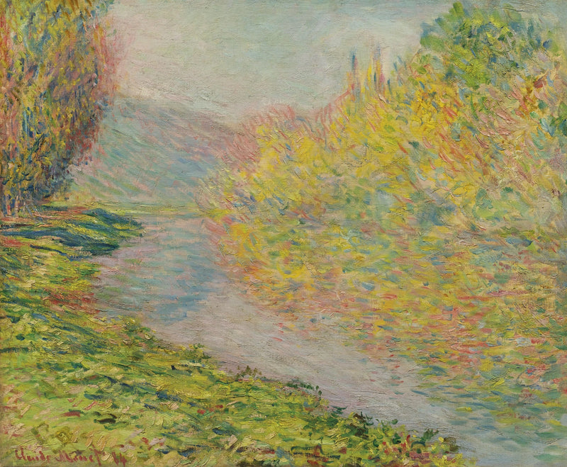 Syksy Jeufossessa W916 - Claude Monet