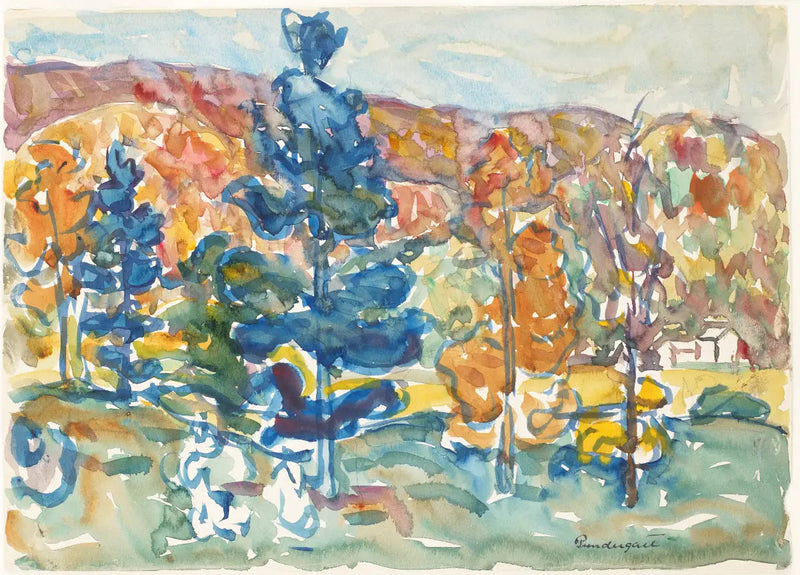 Syksy - Maurice Prendergast